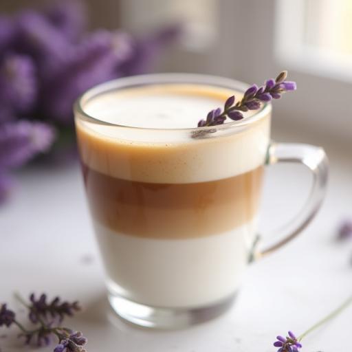 Lavantalı Latte